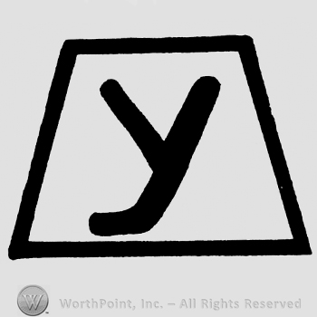 Uppercase Y inside a trapeze