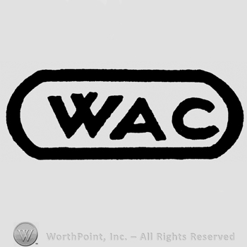 Uppercase WAC written inside a rectangular shape