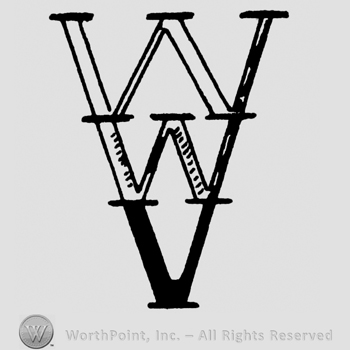Uppercase double W over an uppercase V