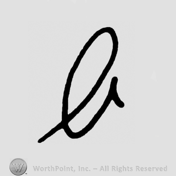 Handwritten lowercase B
