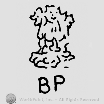 Three animals, uppercase BP written below