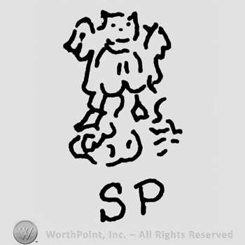 Three animals, uppercase SP written below