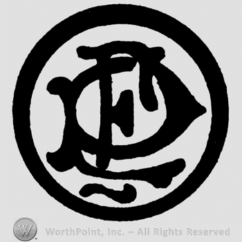 Uppercase FP inside a circle