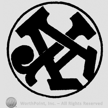 Uppercase JA inside a circle
