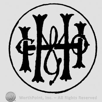 Uppercase double H& Co.written inside a circle