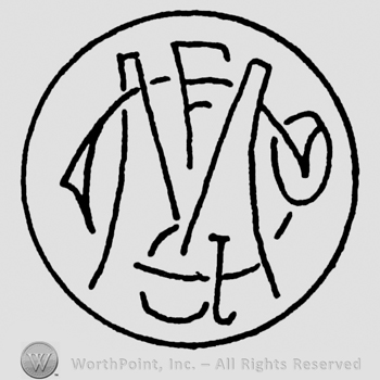 Uppercase MF Co.written inside a circle