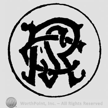 Uppercase handwritten SRC inside a circle