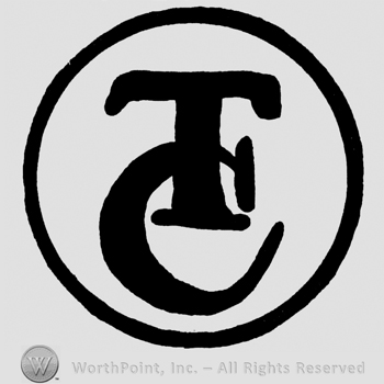 Uppercase TC inside a circle