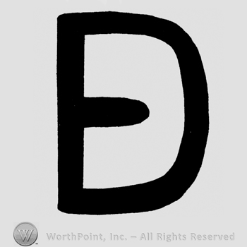 Uppercase ED, adjoined