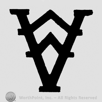 Uppercase V with two covers