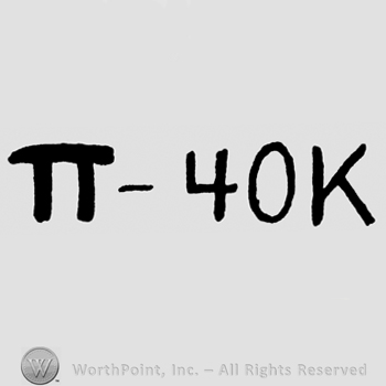 Cyrilic writing and 40ok in uppercase