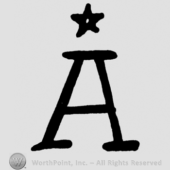 Uppercase A with star above