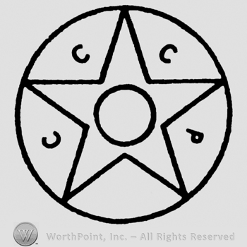 Star with circle in the middle, all in a circle
