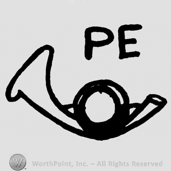 Trumpet, uppercase PE