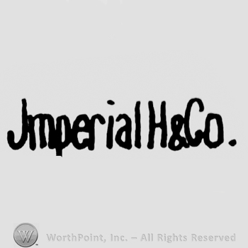 the text Imperial H & Co.