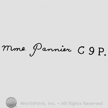a signature with Mme Pannier C9P