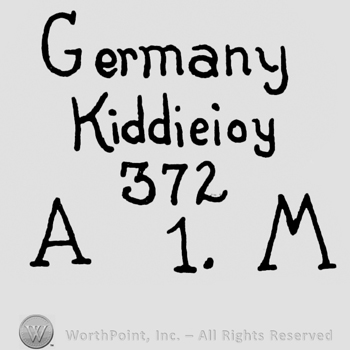 the text Germany Kiddieioy 372 A1M