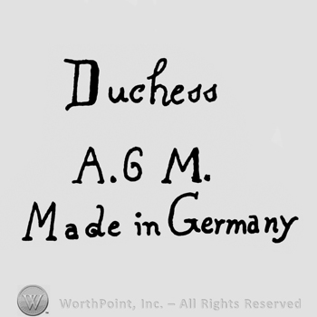 the text Duchess AGM Made in Germany