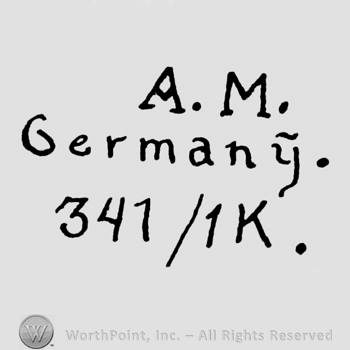 the text AM germany 341/1K