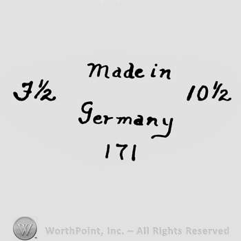 the text Made in germany 171