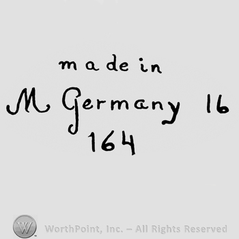 the text Made in M Germany 164
