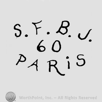 the text SFBJ 60 Paris