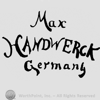 the text Max Handwerk Germany