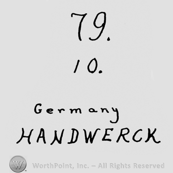 the text 79 10 Germany Handwerk