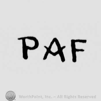 letters PAF