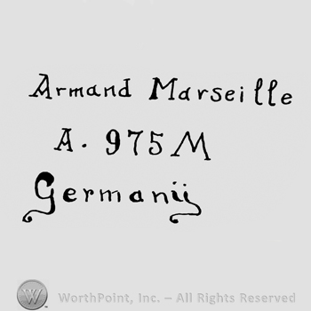 the text Armand Marseille A 975M Germany