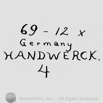 the text 69 - 12 X Germany Handwerk 4