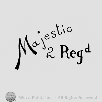 the text Majestic 2 Regd