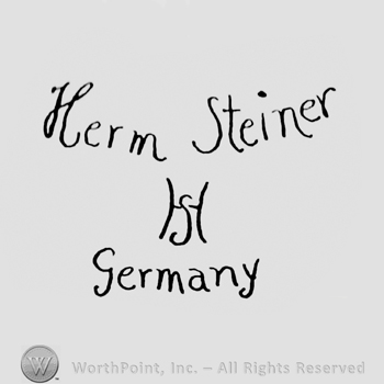 the text Herm Steiner Germany HS