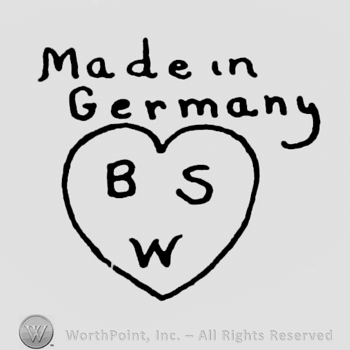 a heart with the initials BSW inside and the text Made in Germany above