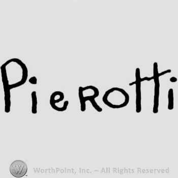 The word Pierotti with only the initial in uppercase