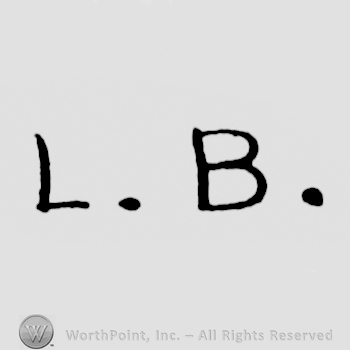 the initials LB in uppercase