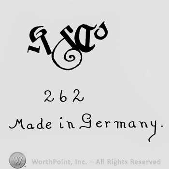 complex line logo above the text 262 Made in Germany