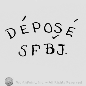 the text Depose SFBJ in uppercase letters