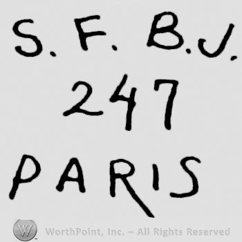 The text SFBJ 247 Paris