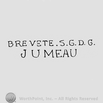 the text Brevete SGDG jumeau in uppercase letters