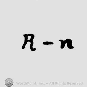 the letters R-n