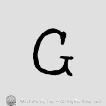 the letter G in uppercase
