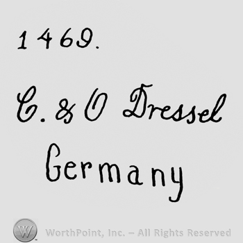 the text 1469 C & O Dressel Germany