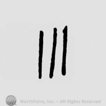three vertical lines