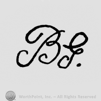 the initials BG handwritten