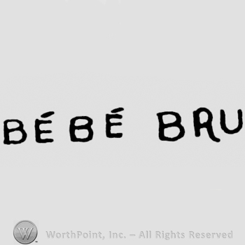 the text Bebe Bru in uppercase letters