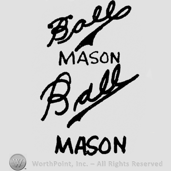 "Ball Mason" written twice, on two rows
