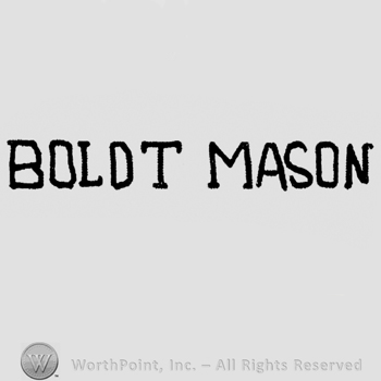 "Boldt Mason" written with uppercase letters