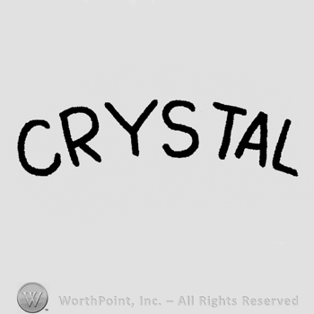 "Crystal" written with uppercase letters