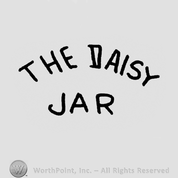 "The Daisy jar" written with uppercase letters